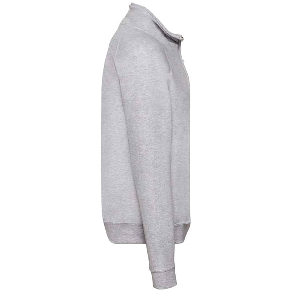 Fruit of the Loom Adults Unisex Classic Zip Neck Sweatshirt