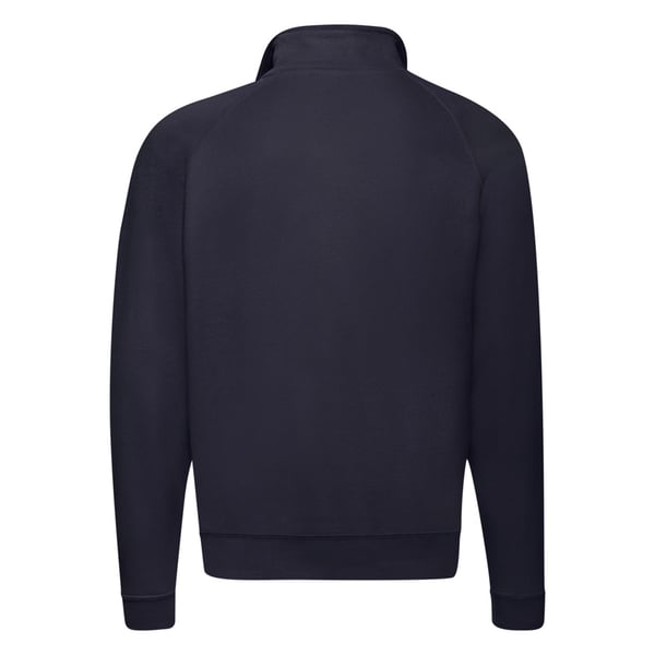 Fruit of the Loom Adults Unisex Classic Zip Neck Sweatshirt