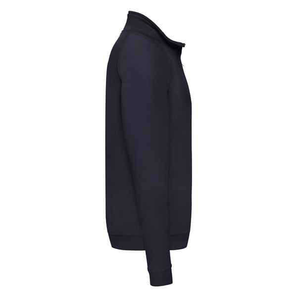 Fruit of the Loom Adults Unisex Classic Zip Neck Sweatshirt