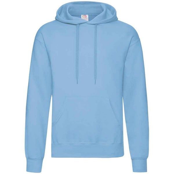 Fruit of the Loom Unisex Unisex klassisk sweatshirt med hætte til voksne