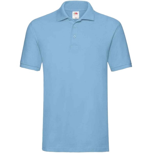 Fruit of the Loom Mens Premium Cotton Pique Polo Shirt