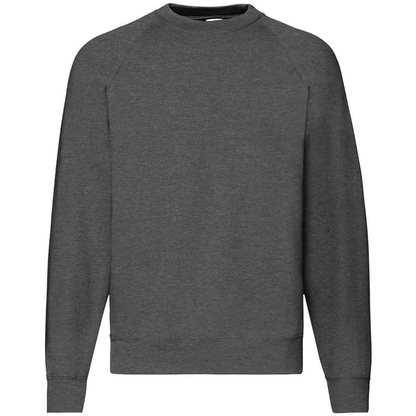 Fruit of the Loom Unisex Classic Raglan sweatshirt til voksne