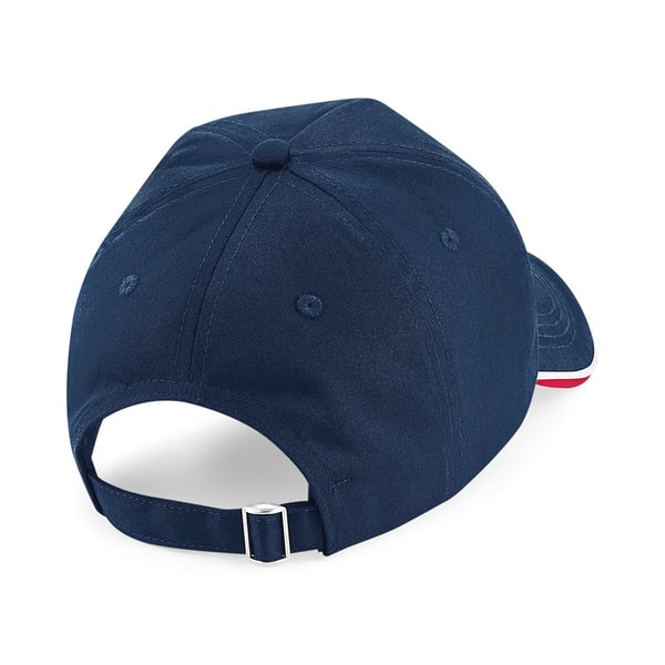 Beechfield Autentisk 5-panel kasket med paspolering