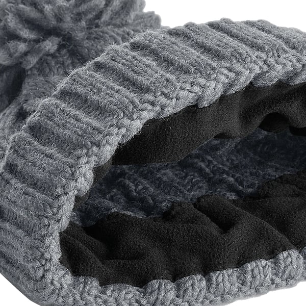 Beechfield Cable Knit Melange -pipo