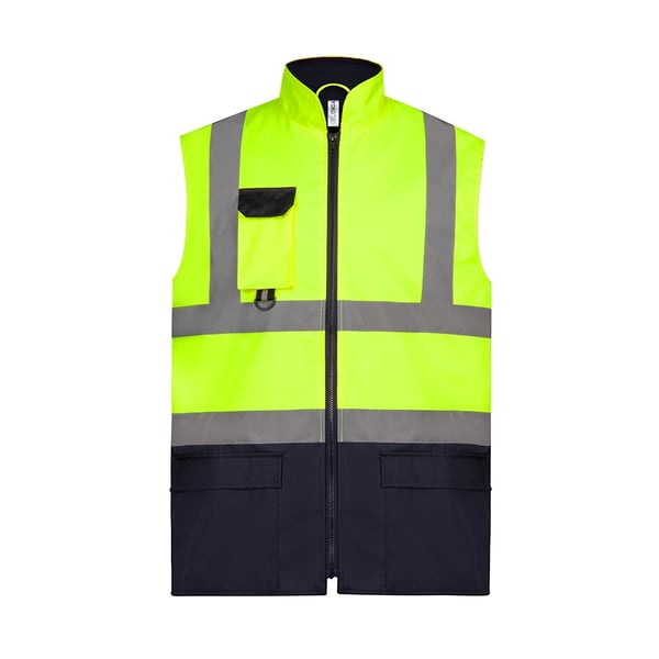 Yoko Adults Unisex Two Tone Bodywarmer