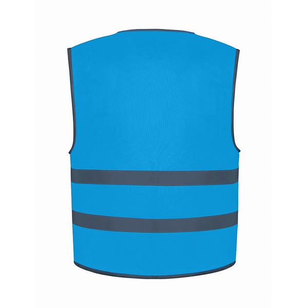 Yoko Childrens/Kids Hi-Vis Two Band Waistcoat