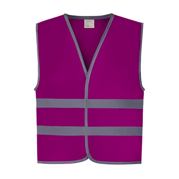 Yoko Børne/børn Hi-Vis vest med to bånd