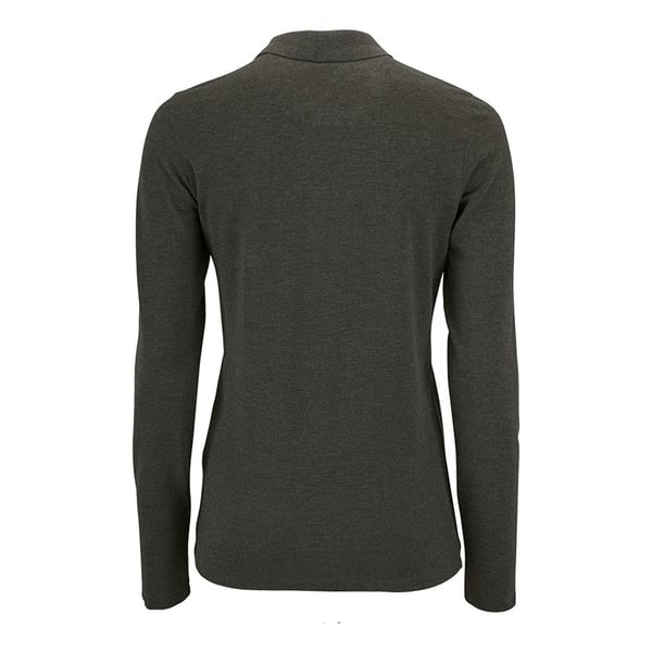 SOLS Womens/Ladies Perfect Long Sleeve Pique Polo Shirt
