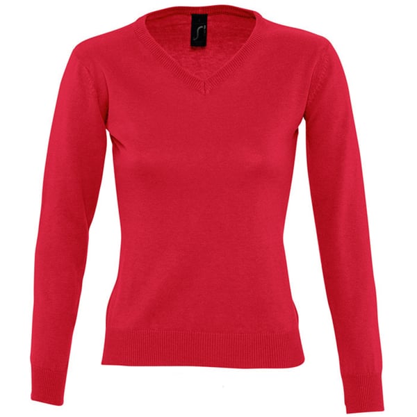 SOLS Dame/Damer Galaxy V-hals sweater