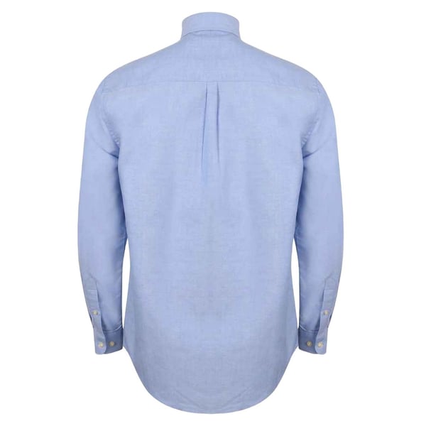 Henbury Mens Modern Long Sleeve Classic Fit Oxford Shirt
