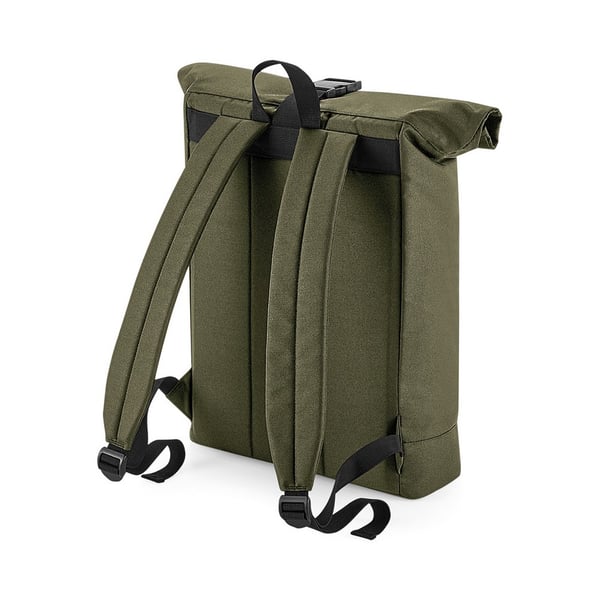 BagBase Unisex Kierrätetty Rullattava Reppu
