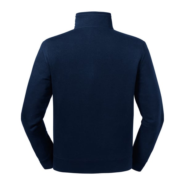 Russell Herre Authentic Zip Neck Sweatshirt med lynlås