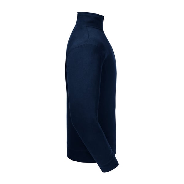 Russell Herre Authentic Zip Neck Sweatshirt med lynlås