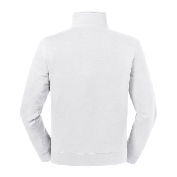 Russell Herre Authentic Zip Neck Sweatshirt med lynlås