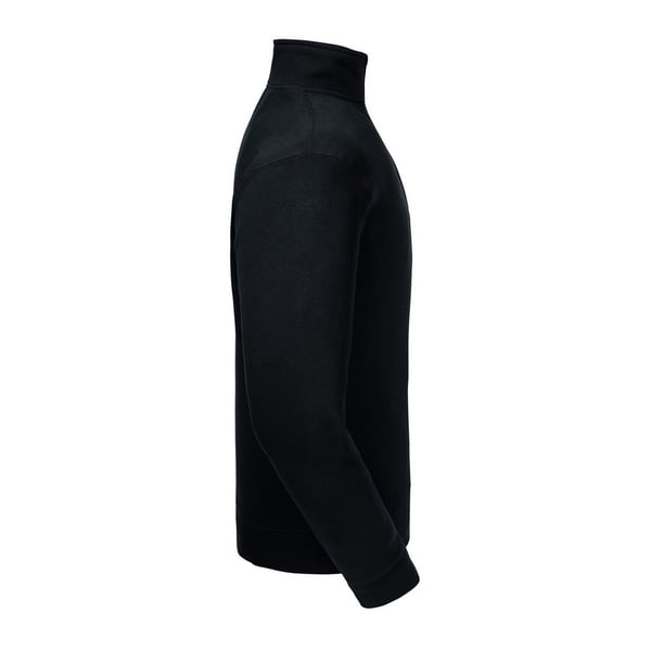Russell Herre Authentic Zip Neck Sweatshirt med lynlås