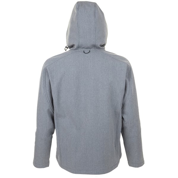 SOLS Mens Replay Hooded Soft Shell Jacket (Breathable, Windproof And Water Resistant)