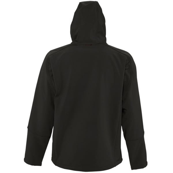 SOLS Mens Replay Hooded Soft Shell Jacket (Breathable, Windproof And Water Resistant)