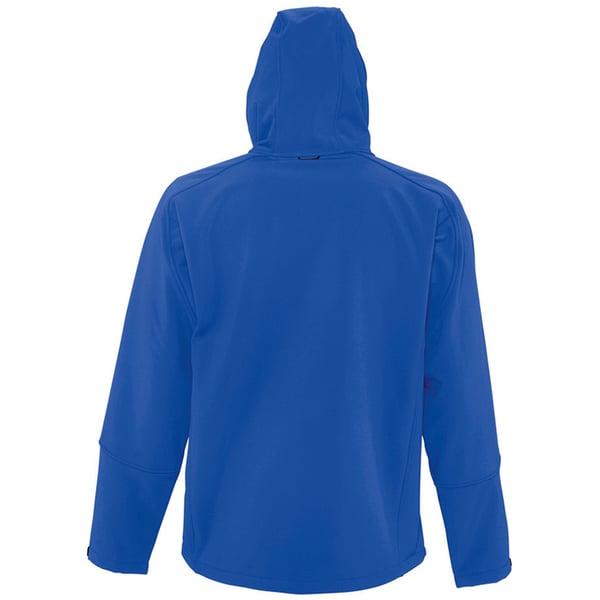 SOLS Mens Replay Hooded Soft Shell Jacket (Breathable, Windproof And Water Resistant)
