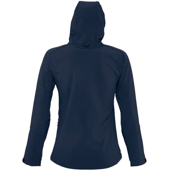 SOLS Womens/Ladies Replay Hooded Soft Shell Jacket (Breathable, Windproof And Water Resistant)