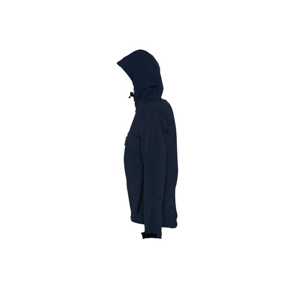 SOLS Womens/Ladies Replay Hooded Soft Shell Jacket (Breathable, Windproof And Water Resistant)