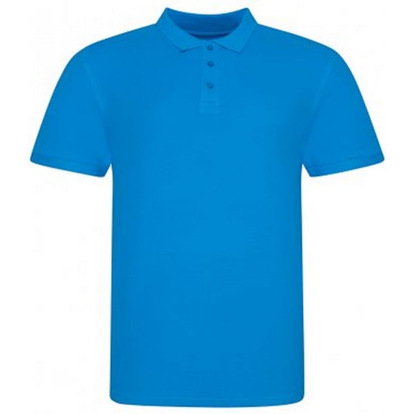 Awdis Mens Piqu Cotton Short-Sleeved Polo Shirt