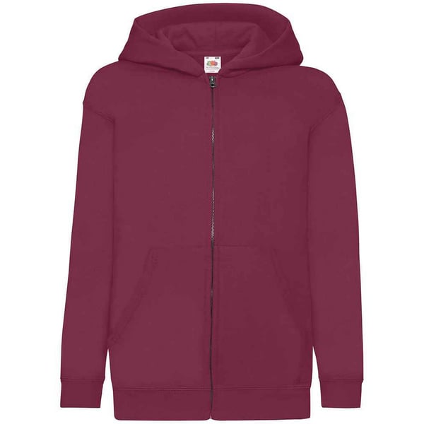 Fruit Of The Loom Childrens/Kids Hooded Sweatshirt