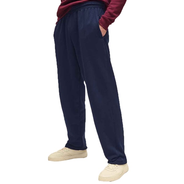 Fruit of the Loom Mens Open Hem Jogging Bottoms