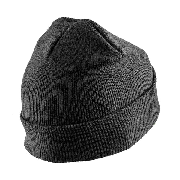 Result Genuine Recycled Unisex Adult Double Knit Beanie