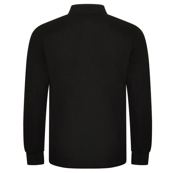 PRO RTX Mens Pro Piqué Long-Sleeved Polo Shirt