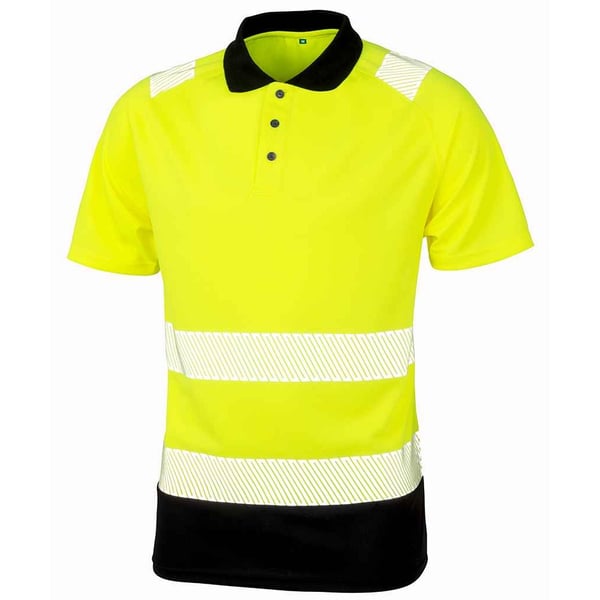 Result Genuine Recycled Mens Safety Polo Shirt