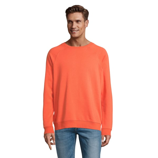 SOLS Unisex Adult Space Organic Raglan Sweatshirt