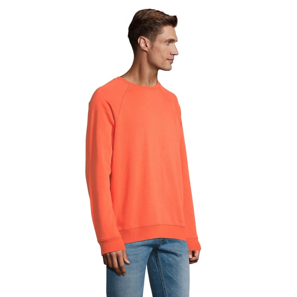 SOLS Unisex Adult Space Organic Raglan Sweatshirt