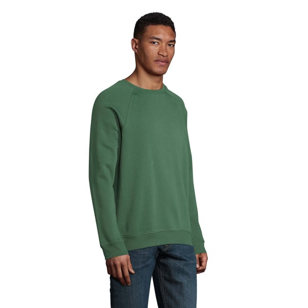 SOLS Unisex Adult Space Organic Raglan Sweatshirt