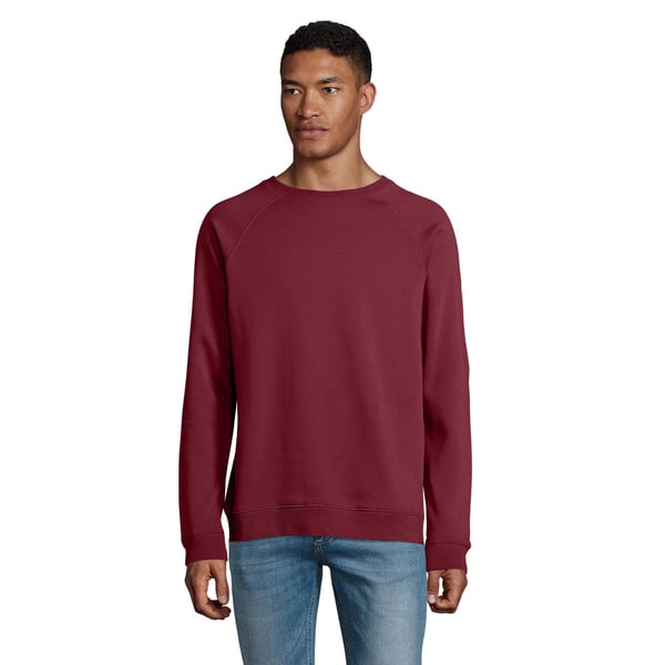 SOLS Unisex Adult Space Organic Raglan Sweatshirt