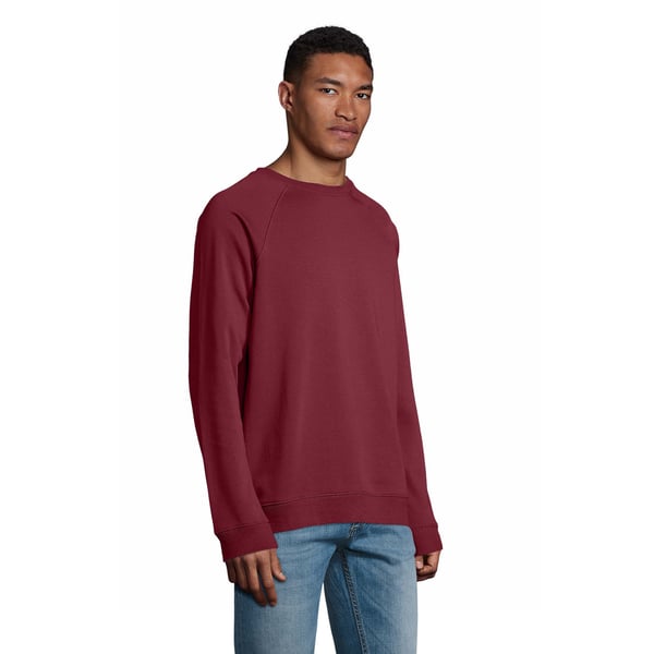 SOLS Unisex Adult Space Organic Raglan Sweatshirt