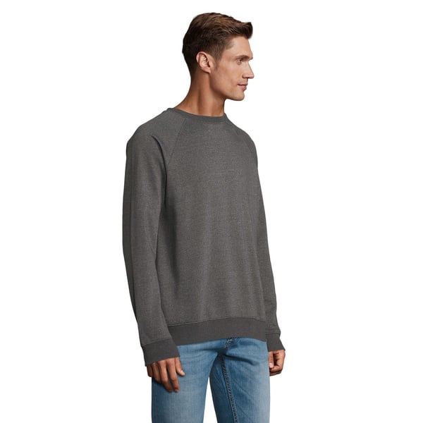 SOLS Unisex Adult Space Organic Raglan Sweatshirt