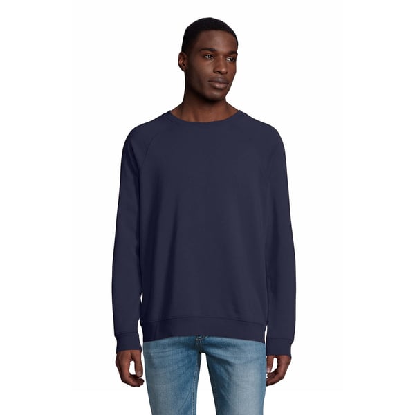 SOLS Unisex Adult Space Organic Raglan Sweatshirt