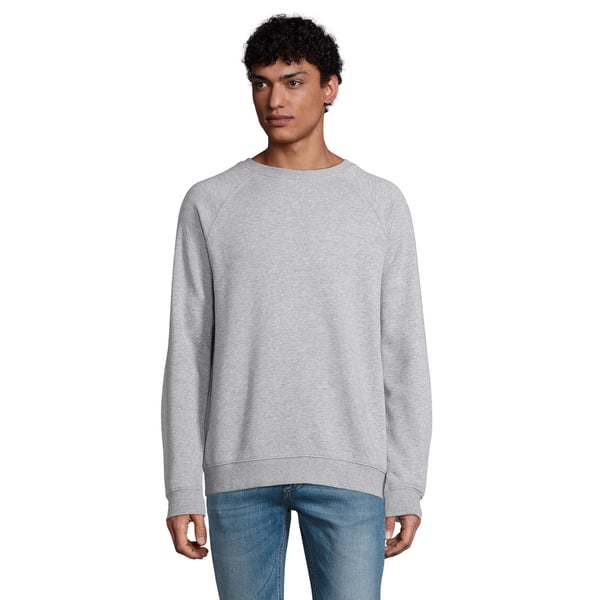 SOLS Unisex Adult Space Organic Raglan Sweatshirt