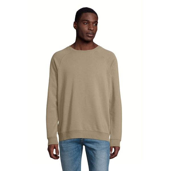 SOLS Unisex Adult Space Organic Raglan Sweatshirt