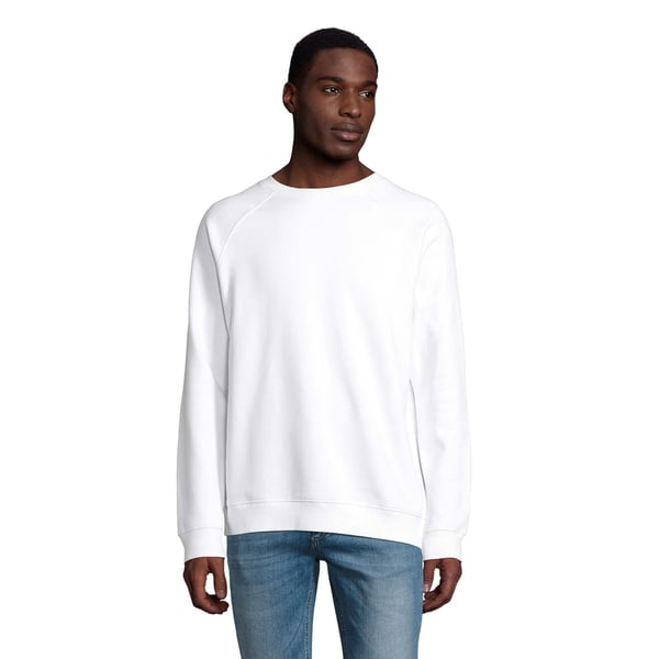 SOLS Unisex Adult Space Organic Raglan Sweatshirt