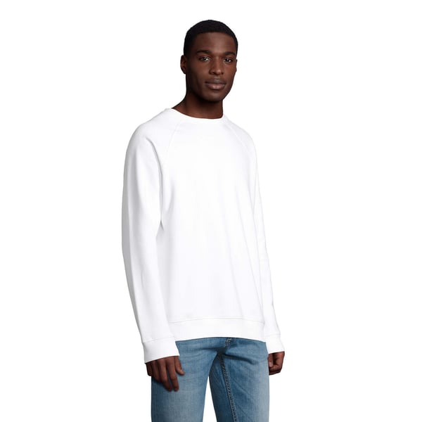 SOLS Unisex Adult Space Organic Raglan Sweatshirt