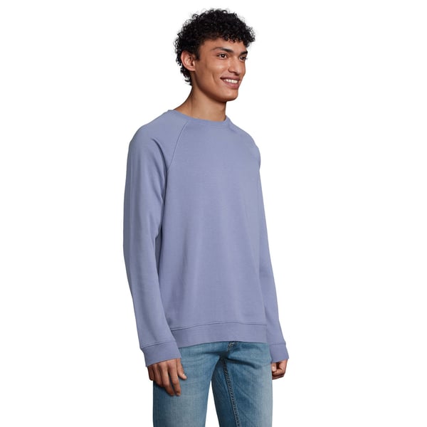 SOLS Unisex Adult Space Organic Raglan Sweatshirt