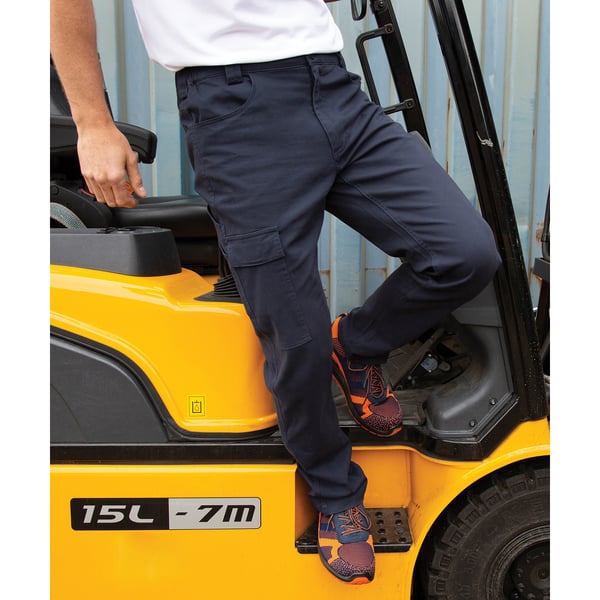 Result Mens Work Guard Stretch Slim Chinos