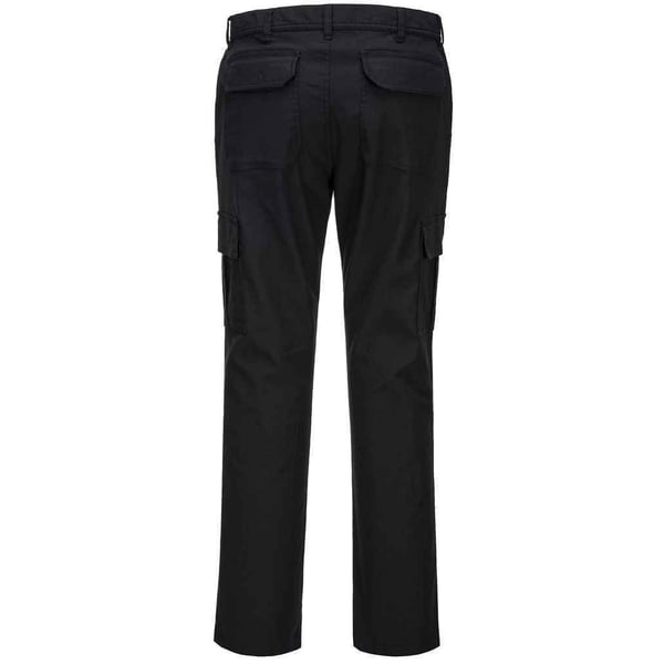 Portwest Mens Stretch Slim Cargo Trousers