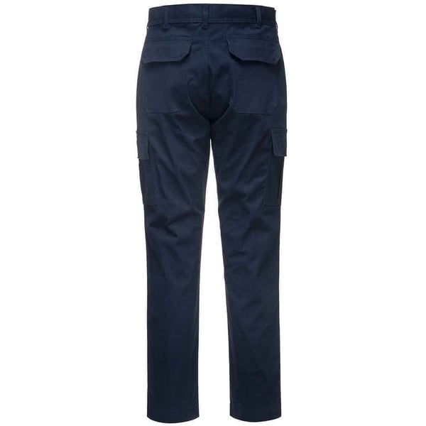 Portwest Mens Stretch Slim Cargo Trousers
