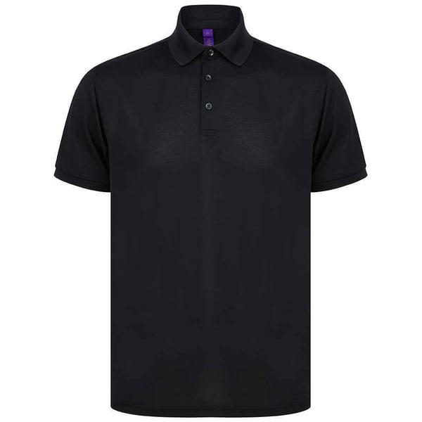 Henbury Mens Piqu Polo Shirt
