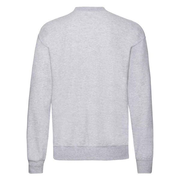 Fruit of the Loom Mens Classic Heather Drop Shoulder Sweatshirt