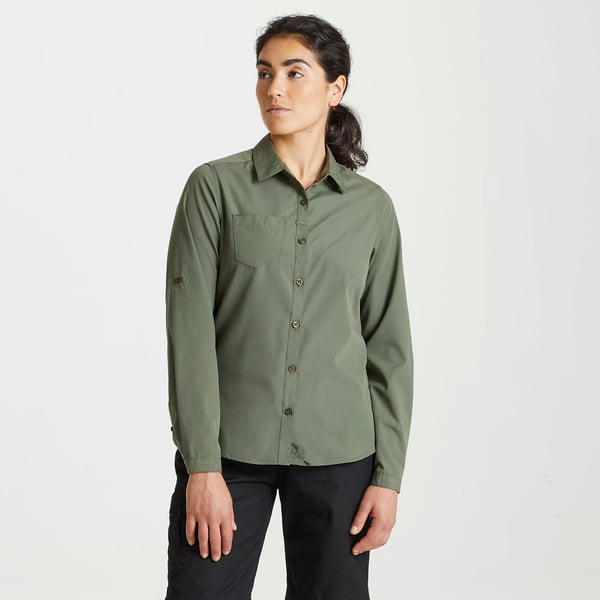 Craghoppers Womens/Ladies Expert Kiwi Long-Sleeved Shirt