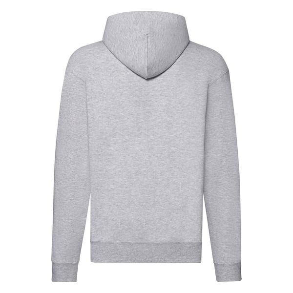 Fruit Of The Loom Mens Classic Heather Zipped Hoodie