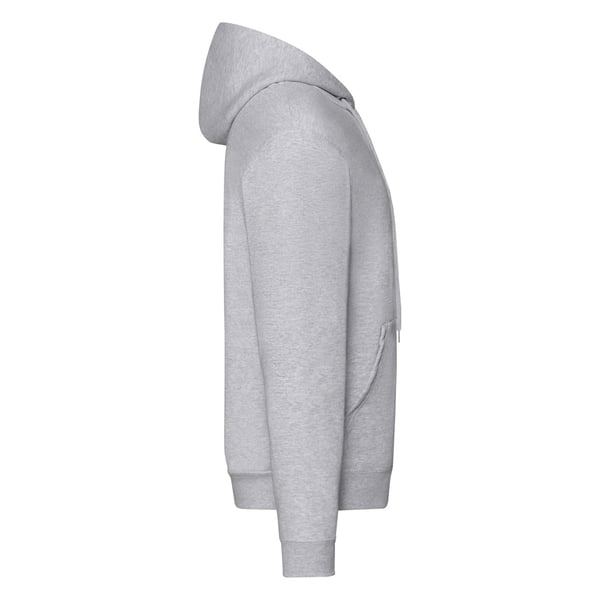 Fruit Of The Loom Mens Classic Heather Zipped Hoodie